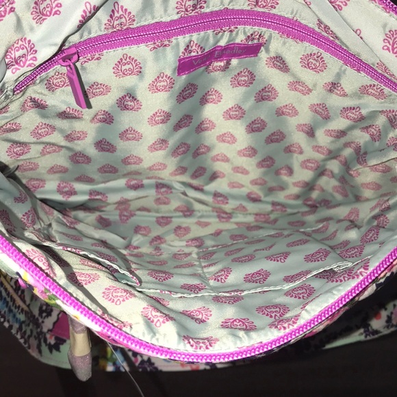 NWT-Vera Bradley Wildflower Paisley Hip Crossbody - Picture 4 of 8